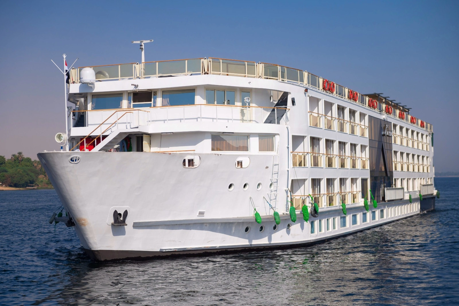 Exterior view of the Concerto III Nile Cruise Nile cruise ship
